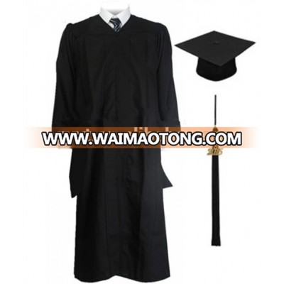 Manufacture Adult graduation gown matte fabric